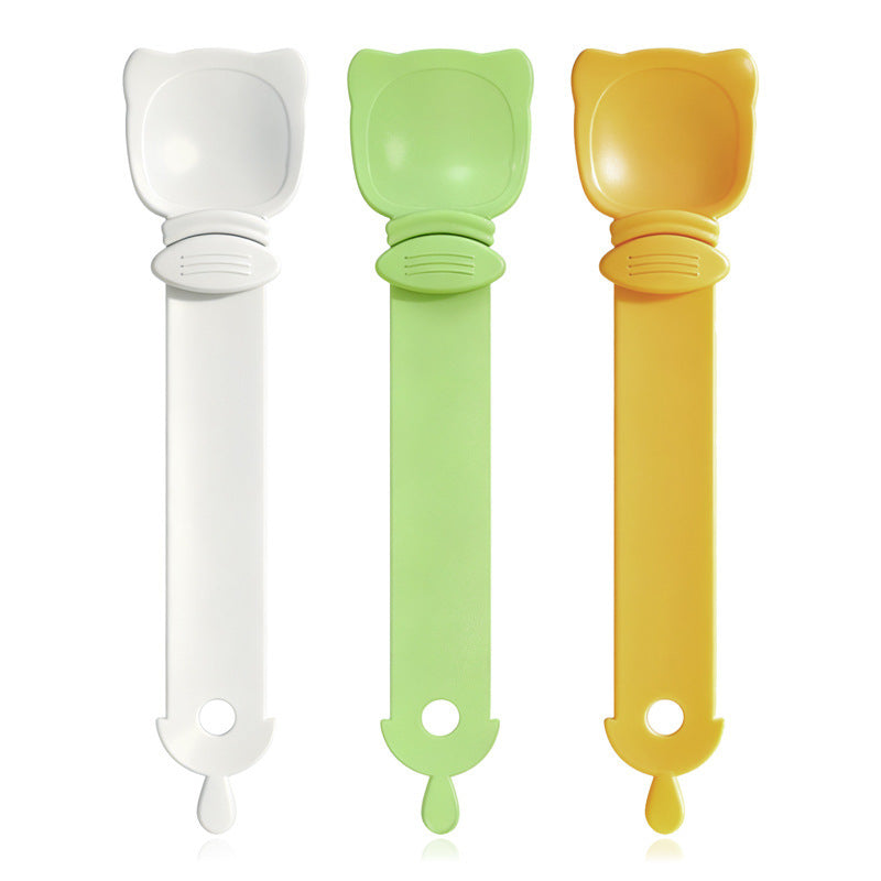 Cuillère à nourriture pour chat ! Sans BPA