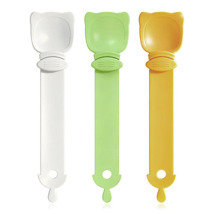 Cuillère à nourriture pour chat ! Sans BPA