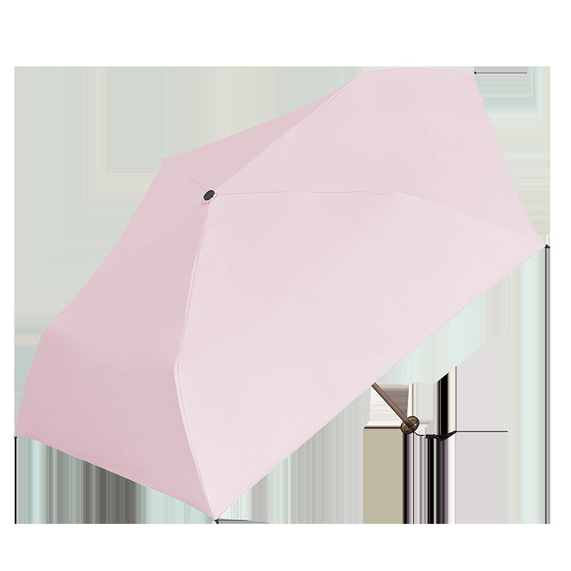 Parapluie ultra-léger en carbone – Protection UV (revêtement noir) pour le soleil et la pluie ☂️
