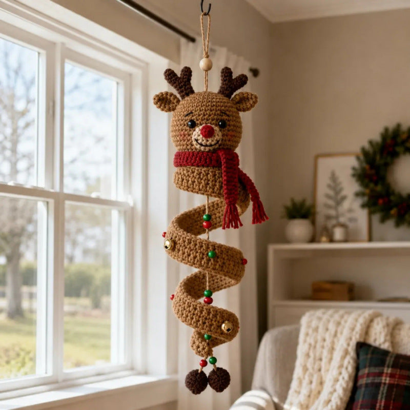 Commencez à crocheter votre bonhomme de neige en spirale dès maintenant !