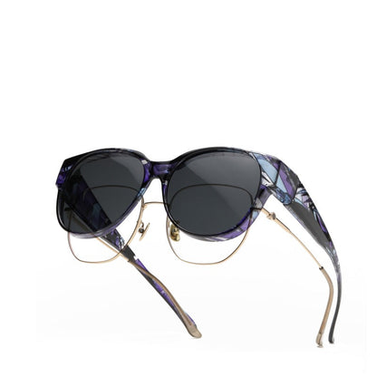 🕶 Nouvelles lunettes de soleil œil de chat oversize – Verres polarisés & Protection UV400