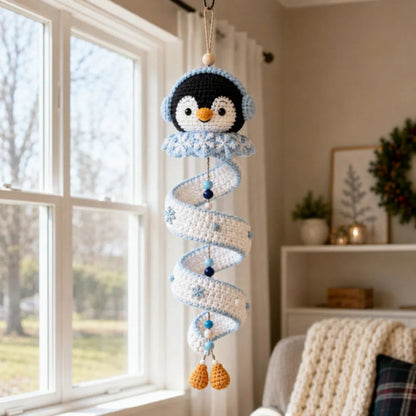 Commencez à crocheter votre bonhomme de neige en spirale dès maintenant !