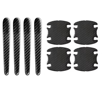 Film de protection anti-rayures pour poignée de porte de voiture – Lot de 8 protections adhésives pour poignées de porte