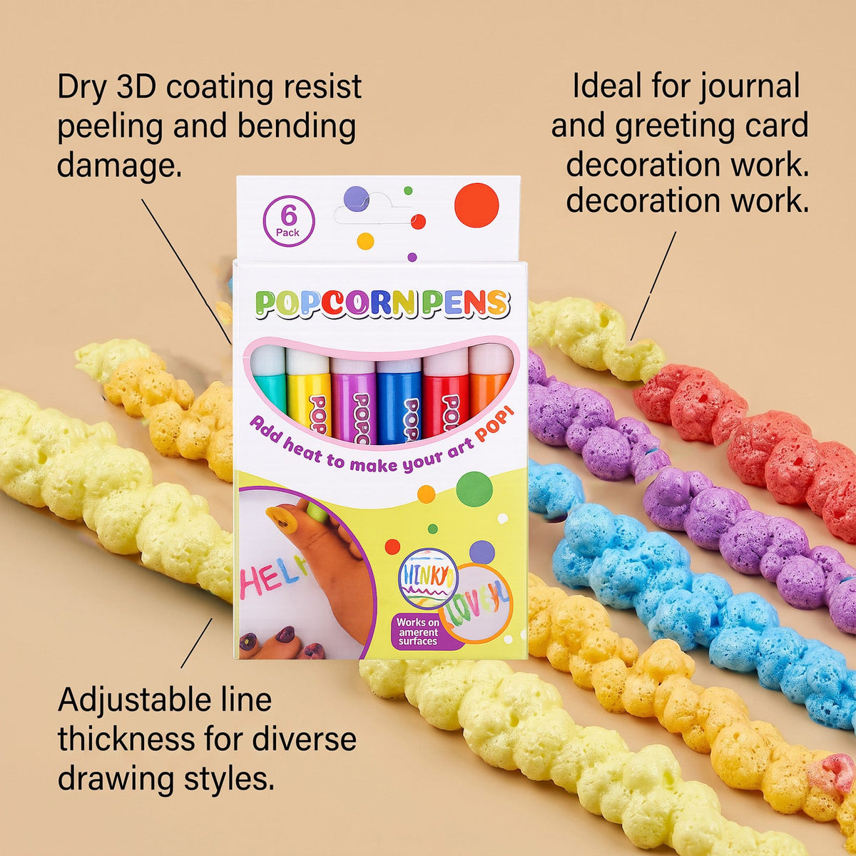 Stylo à dessin 3D pour enfants – Transformez vos dessins en vraies figurines 3D !