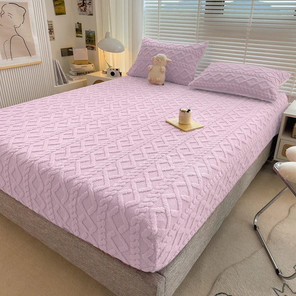 Protège-matelas chaud de luxe (extra doux)