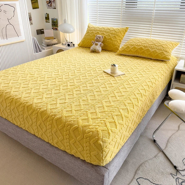 Protège-matelas chaud de luxe (extra doux)