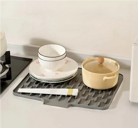 Tapis d'Égouttage Multifonction en Silicone – [1+1 GRATUIT]