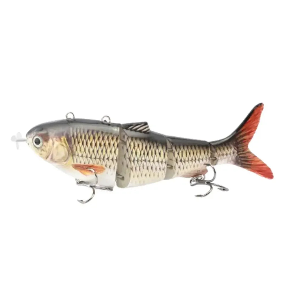 Leurre de pêche bionique nageur multi-articulé