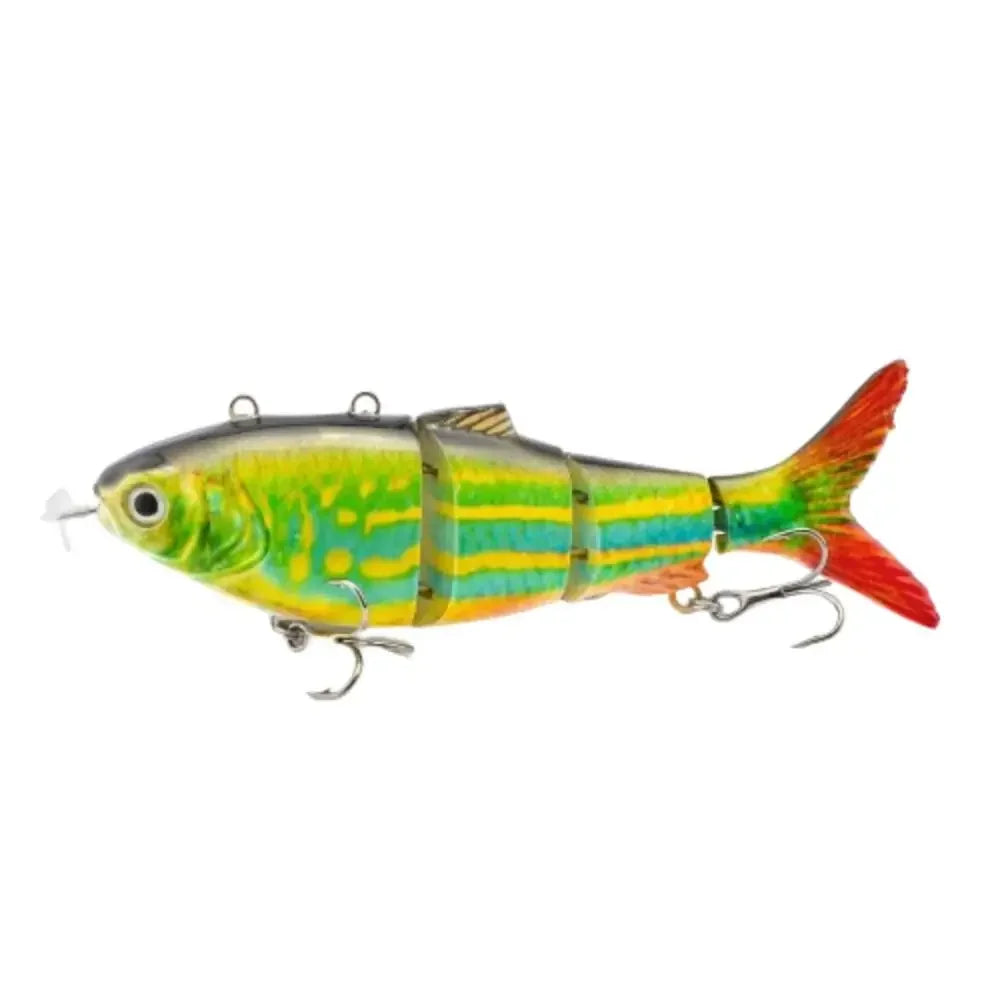 Leurre de pêche bionique nageur multi-articulé