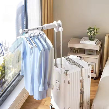 Étendoir à linge télescopique extensible