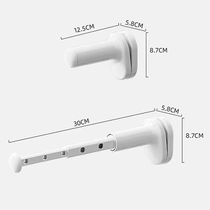 Étendoir à linge télescopique extensible
