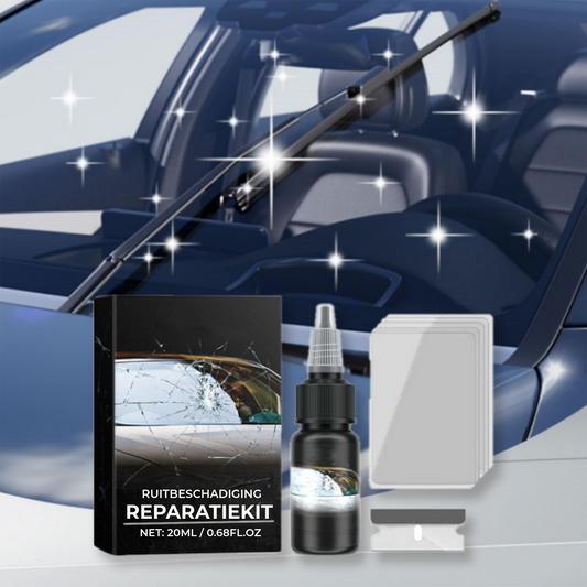 Kit de Réparation de Vitre Auto – Pour fissures et rayures