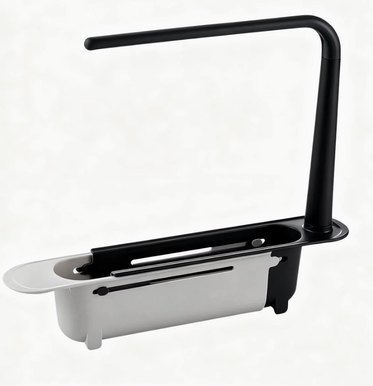 Étagère de rangement télescopique pour évier