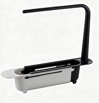 Étagère de rangement télescopique pour évier