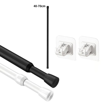 Supports de tringle à rideaux réglables sans clous (Lot de 2)