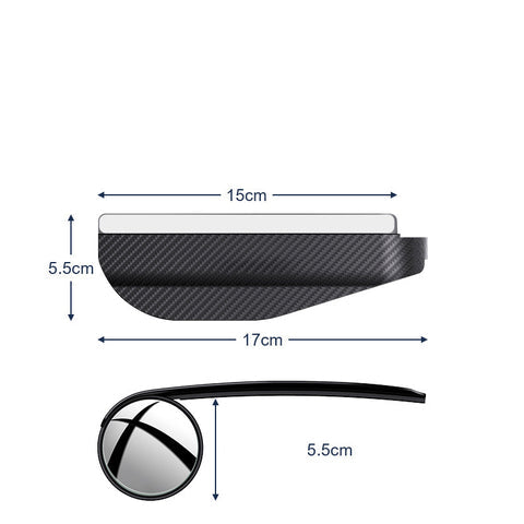 Visière de Rétroviseur - Protection Pluie et Soleil