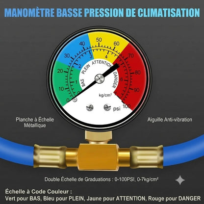 Flexible de remplissage de liquide de refroidissement / Flexible de charge de fluide frigorigène