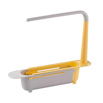 Étagère de rangement télescopique pour évier