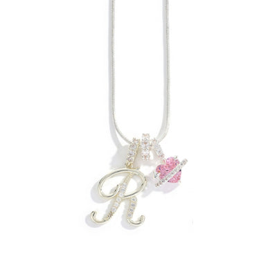 Élégant collier avec pendentif cœur