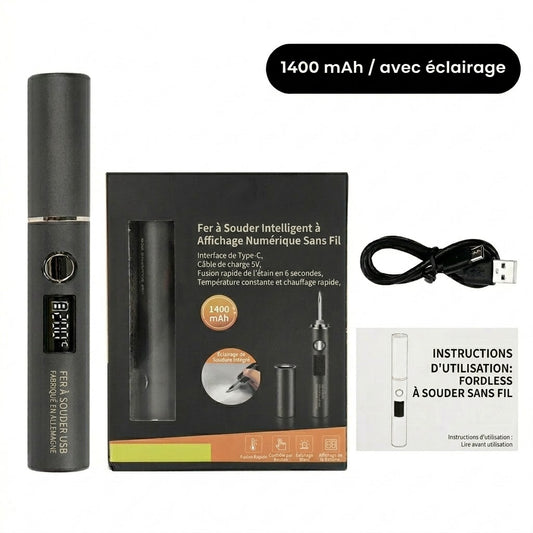 Stylo à souder rechargeable par USB