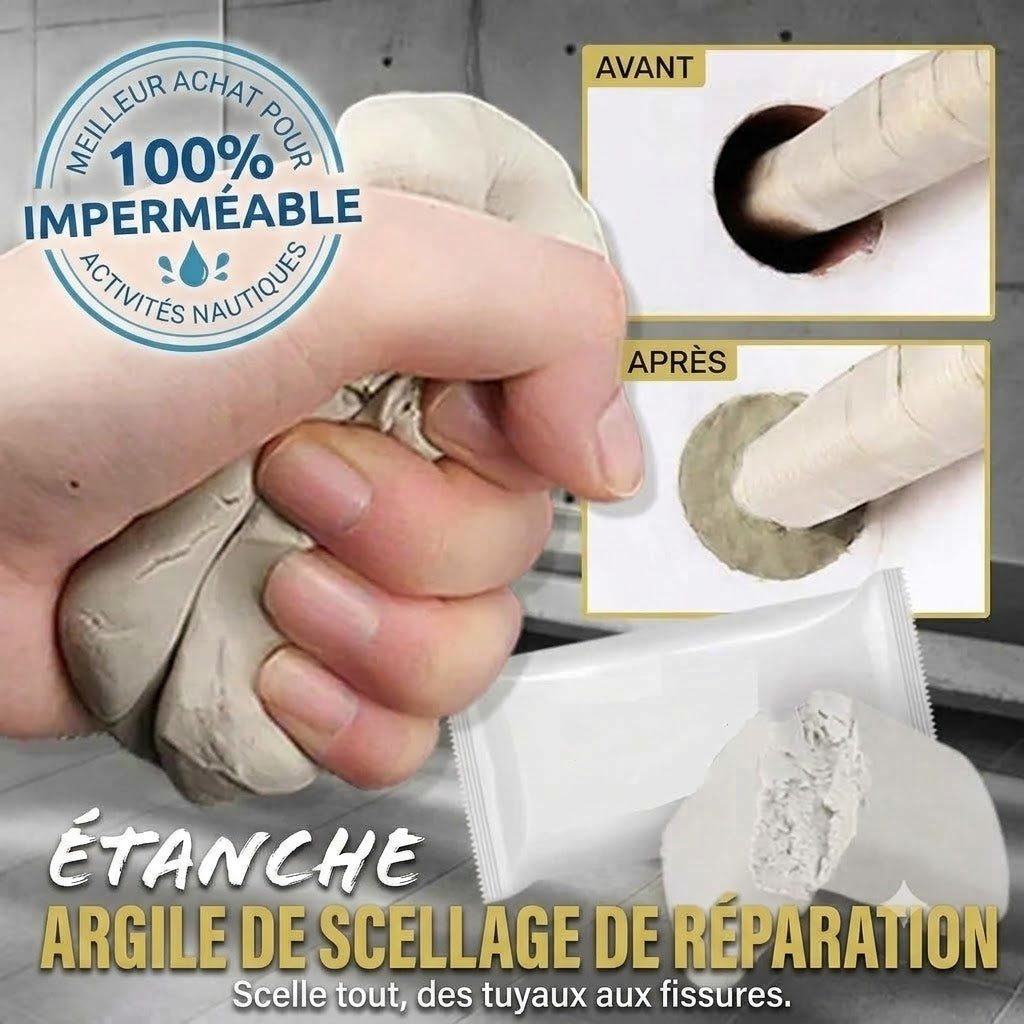 Colle d'étanchéité imperméable nouvelle génération (1 lot de 3 pièces)