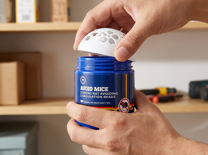 Gel répulsif anti-souris d'origine végétale – Adapté pour l'intérieur