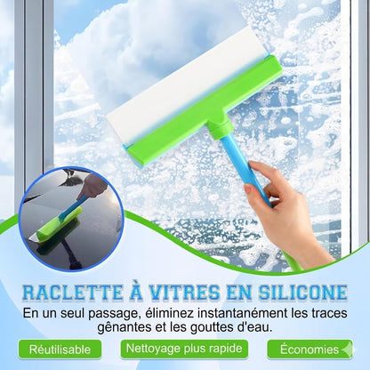 Kit d'essuie-glaces sans traces - Universel - Silencieux & Durable