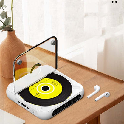 Lecteur CD Portable avec Bluetooth – Discman Rechargeable pour Voiture et Voyages (Anti-Choc)