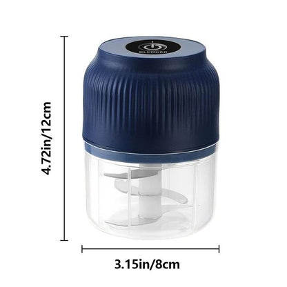 Mini hachoir sans fil – Hachoir électrique pour ail et oignon – Rechargeable par USB
