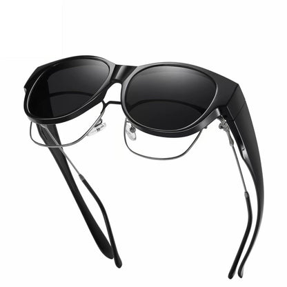 🕶 Nouvelles lunettes de soleil œil de chat oversize – Verres polarisés & Protection UV400