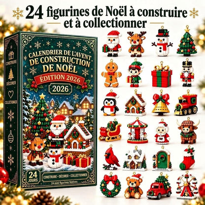 Construction de Noël – Construisez une nouvelle figurine de Noël chaque jour jusqu'au réveillon