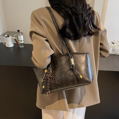 Sac à bandoulière en cuir végan
