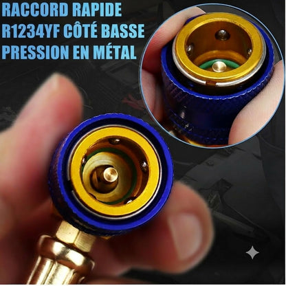 Flexible de remplissage de liquide de refroidissement / Flexible de charge de fluide frigorigène