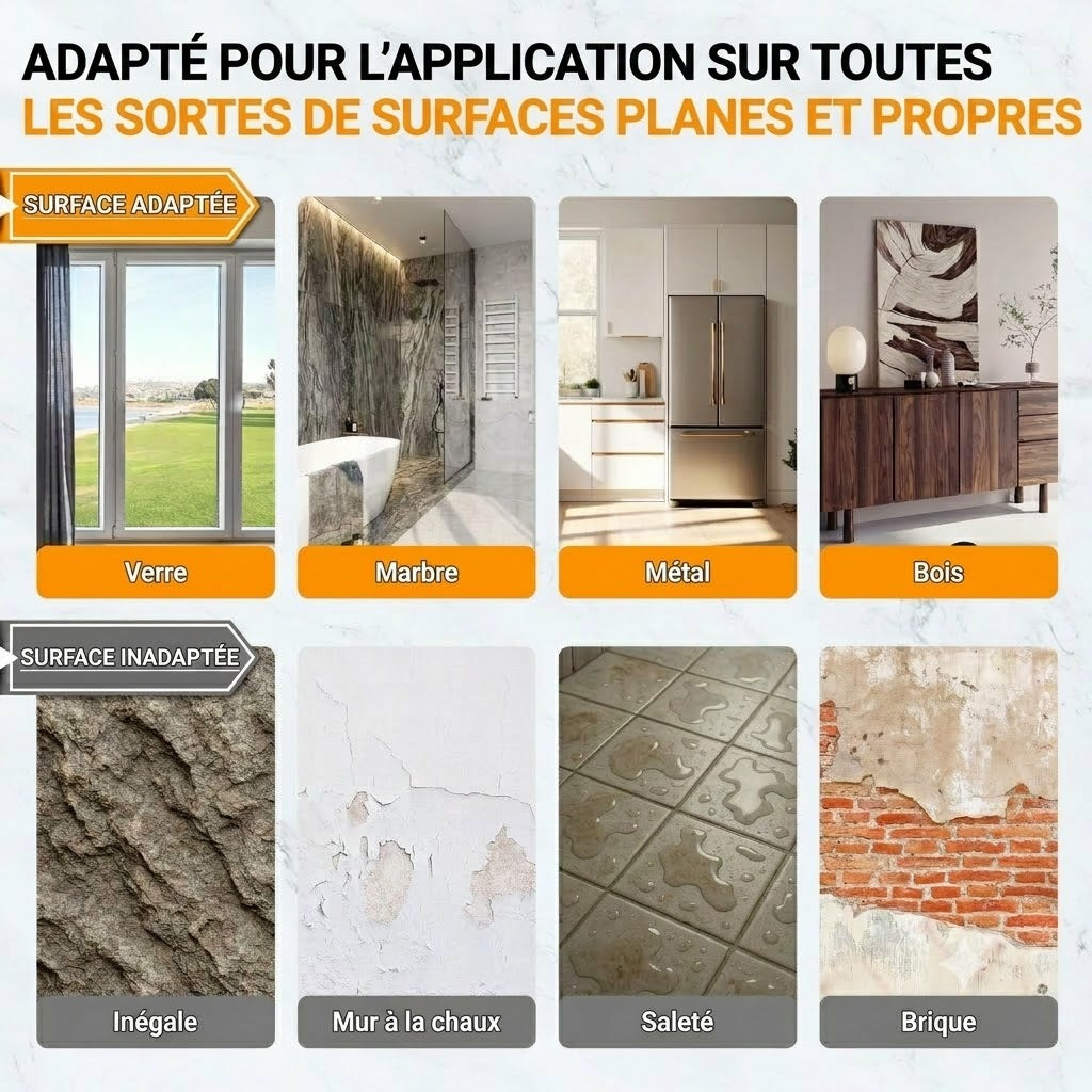 Bande scratch auto-adhésive puissante (1 lot de 20 pièces)
