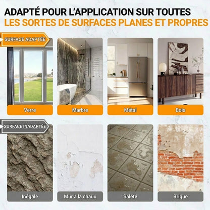 Bande scratch auto-adhésive puissante (1 lot de 20 pièces)