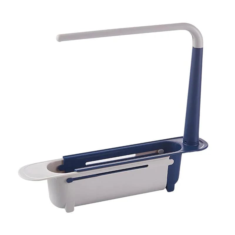Étagère de rangement télescopique pour évier