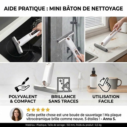 Bâtonnets de nettoyage mini pratiques – Brosses de nettoyage multifonctions pour coins et interstices difficiles d'accès