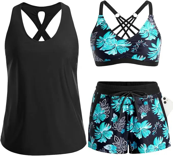 Tankini d'été vibrant