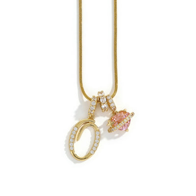 Élégant collier avec pendentif cœur