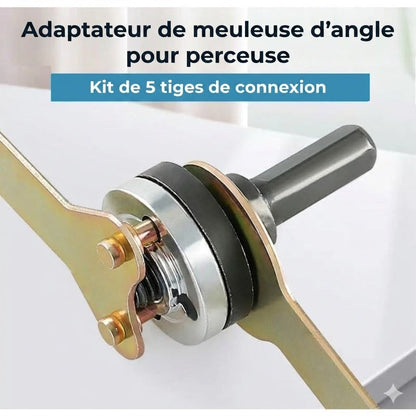 Kit d'adaptation - De perceuse à meuleuse