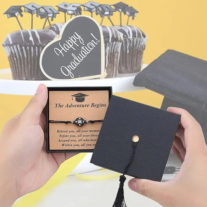 Cadeau de remise de diplôme significatif – Bracelet ajustable avec un beau message