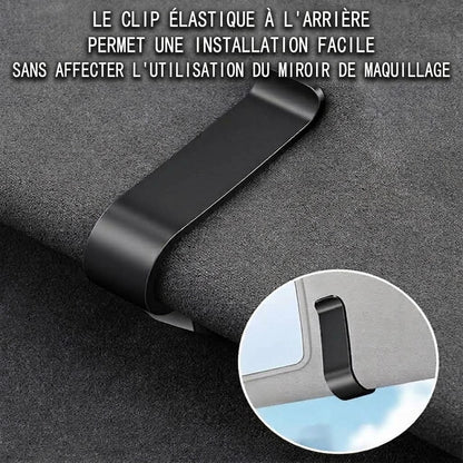 Porte-lunettes de soleil magnétique pour pare-soleil de voiture