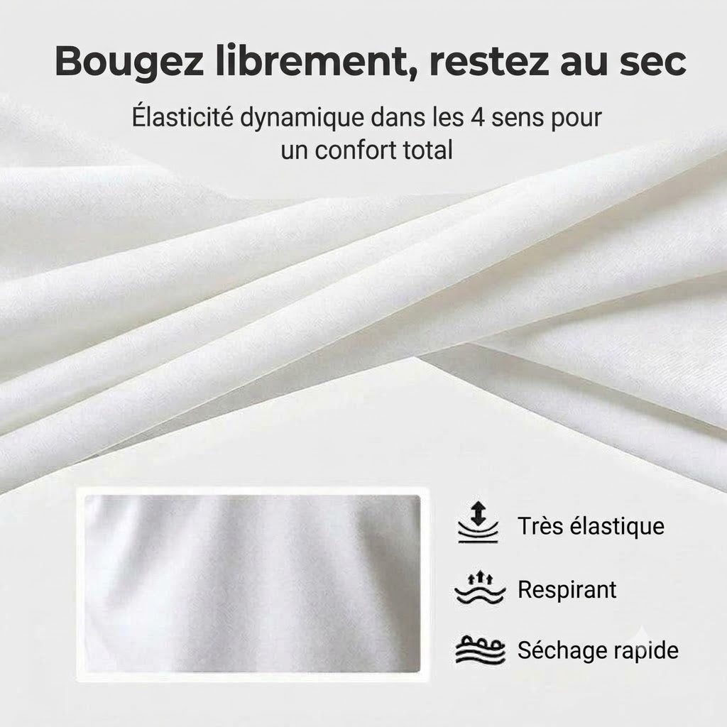 Polo à manches courtes pour homme – Coupe slim et sportive