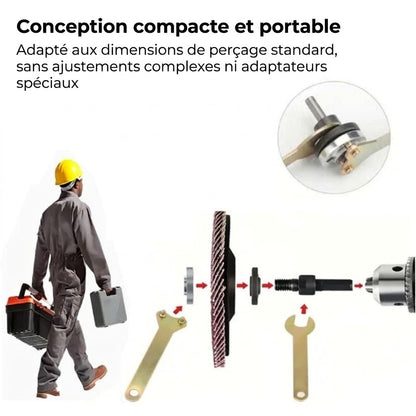 Kit d'adaptation - De perceuse à meuleuse