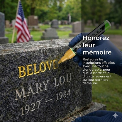 Stylo commémoratif de luxe en or Memoria™ – Ensemble duo