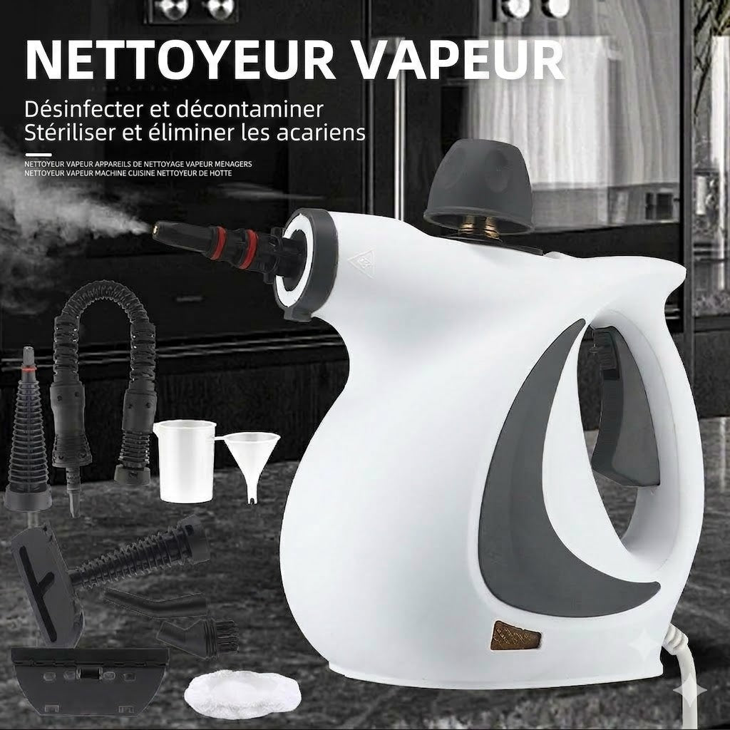 Nettoyeur vapeur – Nettoyeur vapeur à main puissant pour un nettoyage en profondeur