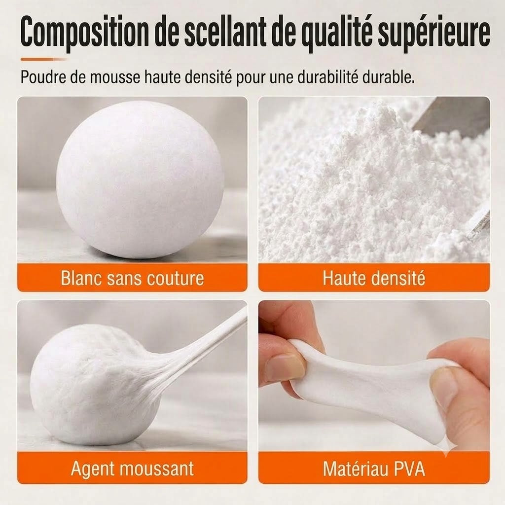 Colle d'étanchéité imperméable nouvelle génération (1 lot de 3 pièces)