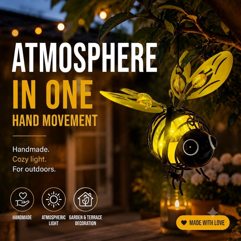 Suspension solaire avec abeilles