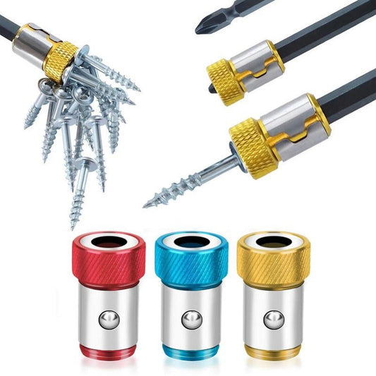 Anneau magnétique universel pour embouts de vissage – Lot de 3 pièces