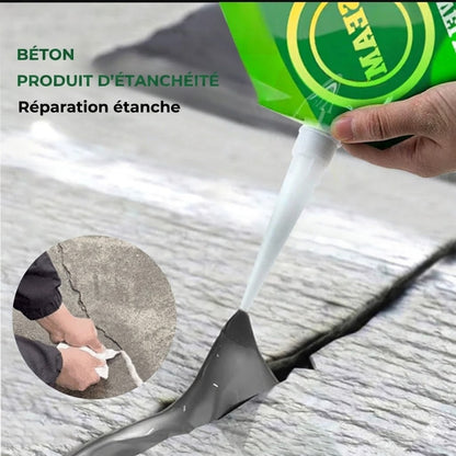 Colle de réparation polyvalente pour joints de sol et de mur